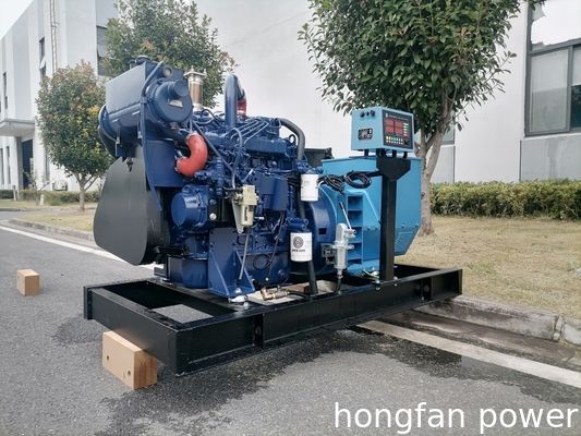 marine diesel generator set 64KW CCS certificated engine model WeichaiWP4.1CD83E200