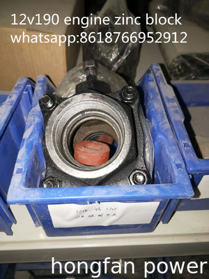 chidong B6190ZLCA-2 marine engine parts oil pump exhaust manifould injection pump parts