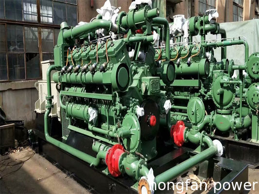 SHENGLI OIL SHENGDONG BRAND 500KW natural gas generator in KZ Generator set model: 500GJ1-PwT-ESM3 Engine model: T
