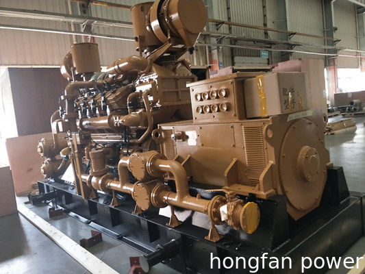 Jichai 500KW natural gas generator model:G12V190ZDT-2