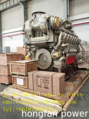 jichai JDEC JINAN diesel engine co,ltd chidong diesel engine parts H16V190ZLT2-2 GAS GENERATOR